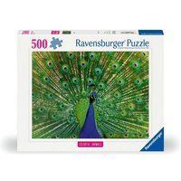 Ravensburger Puzzle 12001332, Colorful Animals - Pfau - 500 Teile Puzzle für Erwachsene und Kinder ab 12 Jahren von Ravensburger Spieleverlag