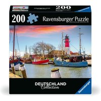 Ravensburger Puzzle 12001476 - Der Hafen von Büsum - 300 Teile Puzzle Deutschland Collection für Erwachsene ab 14 Jahren von Ravensburger Spieleverlag