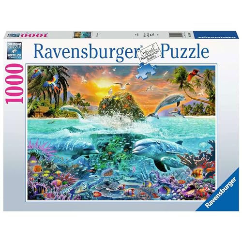 Ravensburger Puzzle 19948 - Die Unterwasserinsel - 1000 Teile Puzzle für Erwachsene ab 14 Jahren von Ravensburger Verlag GmbH