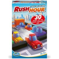 ThinkFun - 76642 - Rush Hour Mitbringspiel - Das bekannte Logikspiel im kompakten Format als Reisespiel für Kinder und Erwachsenen ab 8 Jahren von Ravensburger Spieleverlag