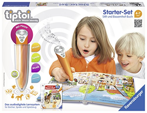 Ravensburger 00507 Lernspiel tiptoi StarterSet mit Stift und Buch von Ravensburger