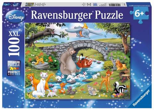 Ravensburger 10947 Puzzle Die Familie der Animal Friends 100 Teile 10947 von Ravensburger
