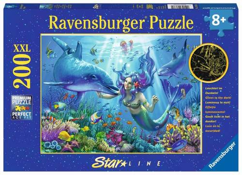 Ravensburger 13678 Puzzle Leuchtendes Unterwasserparadies 200 Teile 13678 von Ravensburger