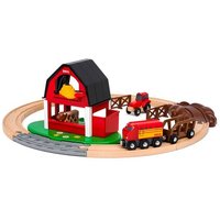 BRIO World 36170 Bahn Bauernhof Set - Holzeisenbahn mit Bauernhof, Tieren und Holzschienen - Kleinkinderspielzeug empfohlen ab 3 Jahren BRIO World 36170 Bahn Bauernhof Set - Holzeisenbahn mit Bauernhof, Tieren und Holzschienen - Kleinkinderspielzeug empfohlen ab 3 Jahren von Ravensburger Verlag GmbH