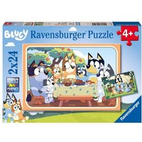 Kinderpuzzle 2x24 Teile - Bluey - Auf geht s! Kinderpuzzle 2x24 Teile - Bluey - Auf geht s! von Ravensburger Verlag GmbH