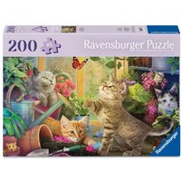 Feel Well & Puzzle 200 Teile - Verspielte Kätzchen Feel Well & Puzzle 200 Teile - Verspielte Kätzchen von Ravensburger Verlag GmbH