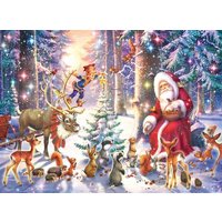 Puzzle Ravensburger Waldweihnacht 100 Teile XXL Puzzle Ravensburger Waldweihnacht 100 Teile XXL von Ravensburger Verlag GmbH