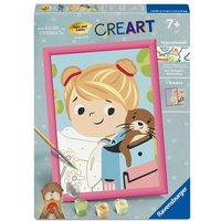Ravensburger CreArt - Tilli & Otti - Malen nach Zahlen für Kinder ab 7 Jahren vom Kinderbuch Mein Knopf, ein Universum von Carmushka Ravensburger CreArt - Tilli & Otti - Malen nach Zahlen für Kinder ab 7 Jahren vom Kinderbuch Mein Knopf, ein Universum von Carmushka von Ravensburger Verlag GmbH