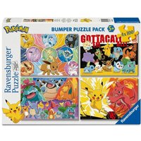 Ravensburger Kinderpuzzle 05651 - Pokémon-Kumpels – 4x 100 Teile Puzzle in einer Box, für Puzzle-Freunde und Pokémon-Fans ab 5 Jahren Ravensburger Kinderpuzzle 05651 - Pokémon-Kumpels – 4x 100 Teile Puzzle in einer Box, für Puzzle-Freunde und Pokémon-Fans ab 5 Jahren von Ravensburger Verlag GmbH