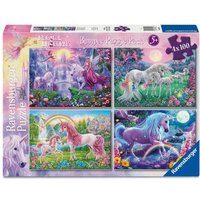 Ravensburger Kinderpuzzle 05654 - Magische Einhörner – 4x 100 Teile Puzzle in einer Box, für Puzzle-Freunde und Einhorn-Fans ab 5 Jahren Ravensburger Kinderpuzzle 05654 - Magische Einhörner – 4x 100 Teile Puzzle in einer Box, für Puzzle-Freunde und Einhorn-Fans ab 5 Jahren von Ravensburger Verlag GmbH