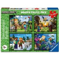 Ravensburger Kinderpuzzle 05716 - Biome erforschen – 4x 100 Teile Puzzle in einer Box, für Puzzle-Freunde und Minecraft-Fans ab 5 Jahren Ravensburger Kinderpuzzle 05716 - Biome erforschen – 4x 100 Teile Puzzle in einer Box, für Puzzle-Freunde und Minecraft-Fans ab 5 Jahren von Ravensburger Verlag GmbH