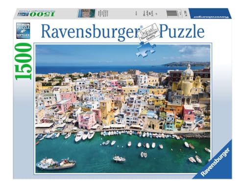 Ravensburger Puzzle 17599 - Ausblick auf Procida - 1500 Teile Puzzle für Erwachsene ab 14 Jahren von Ravensburger