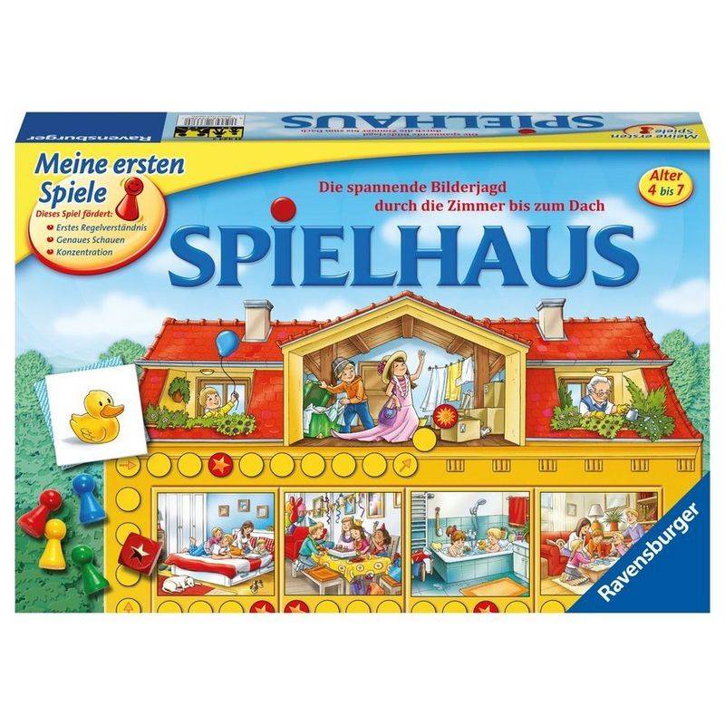 Würfellaufspiel: Spielhaus von Ravensburger Verlag