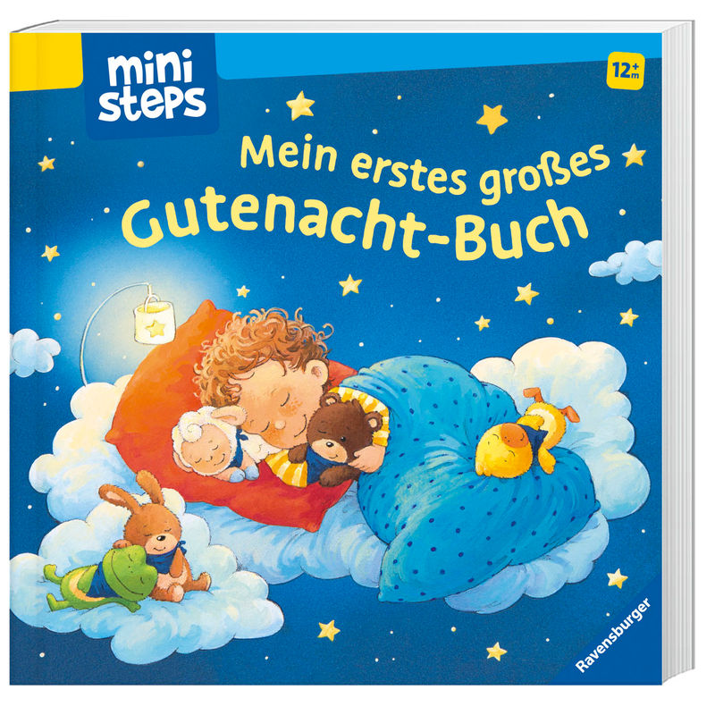 ministeps: Mein erstes großes Gutnacht-Buch: Vorlesebuch ab 12 Monaten, Babybuch, Pappbilderbuch von Ravensburger Verlag
