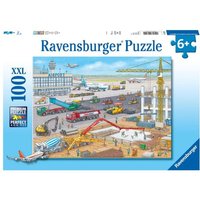 Puzzle Ravensburger Baustelle am Flughafen 100 Teile XXL von Ravensburger