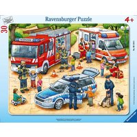 Rahmenpuzzle Ravensburger Spannende Berufe 30 Teile von Ravensburger