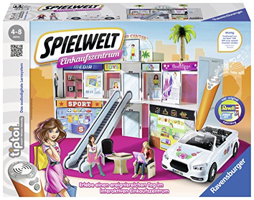 Ravensburger tiptoi Spielwelt Einkaufszentrum - 00762 / Erlebe einen tollen Shopping-Tag im Einkaufszentrum von Ravensburger