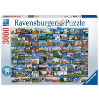 Puzzle Ravensburger 99 Beautiful Places in Europe 3000 Teile von Ravensburger