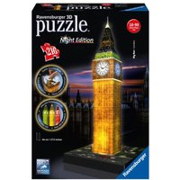 Big Ben, 3D-Puzzles Night Edition von Ravensburger