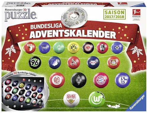 Bundesliga Adventskalender 2017. Erlebe Puzzeln in Der 3. Dimension von Ravensburger