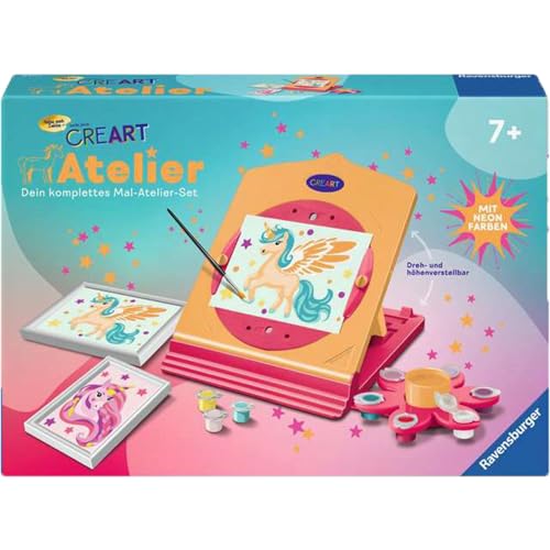 Ravensburger CreArtv - Malen nach Zahlen 25877 - Neon Atelier Einhorn Kinder ab 7 Jahren Ravensburger CreArtv - Malen nach Zahlen 25877 - Neon Atelier Einhorn Kinder ab 7 Jahren von Ravensburger