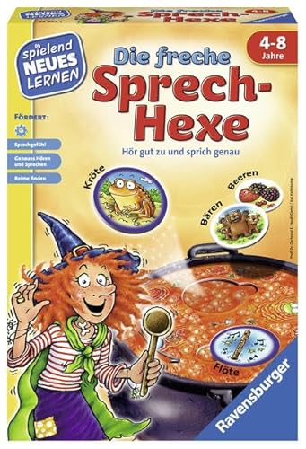 Die freche Sprech-Hexe: Hör gut zu und sprich genau von Ravensburger