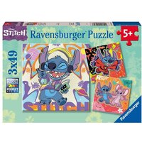 Kinderpuzzle 3x49 Teile - Disney Stitch - Einfach nur spielen Kinderpuzzle 3x49 Teile - Disney Stitch - Einfach nur spielen von Ravensburger Verlag GmbH