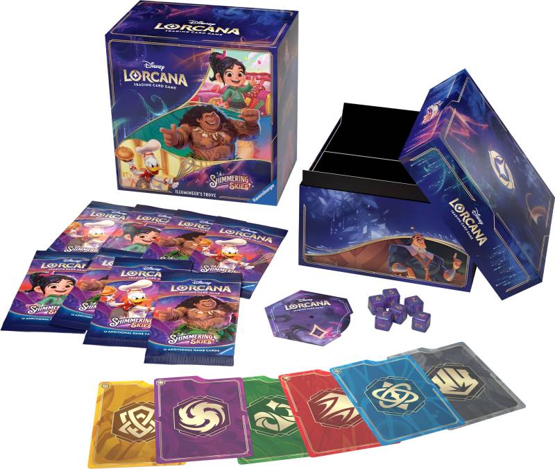 Disney Lorcana Shimmering Skies Illumineer's Trove Sammelbox von Ravensburger