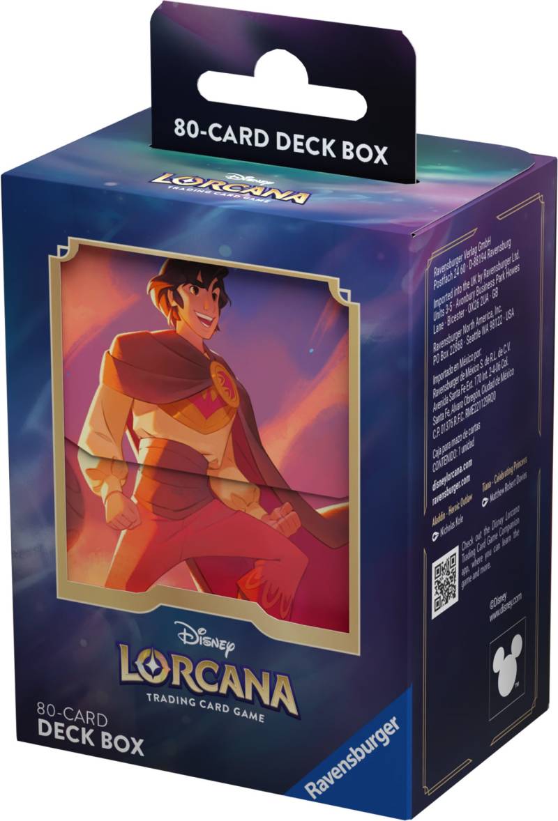 Disney Lorcana Shimmering Skies Sammelkarten-Box Aladdin von Ravensburger