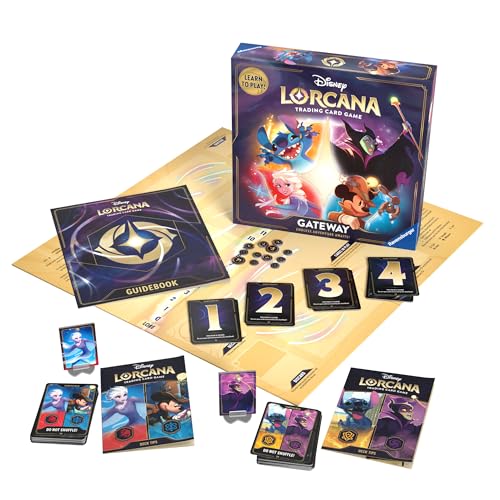 Ravensburger Disney Lorcana TCG: Der Einstieg, Disney Sammelkartenspiel ab 8 Jahren von Ravensburger