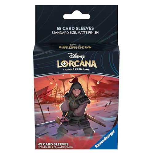 Ravensburger 11098259 Disney Lorcana: Aufstieg der Flutgestalten - Kartenhüllen Mulan von Ravensburger