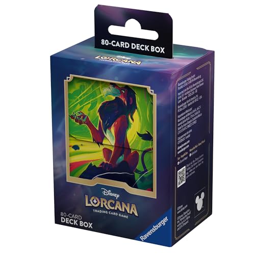 Disney Lorcana Trading Card Game: Azurblaues Meer - Deck Case Scar von Ravensburger