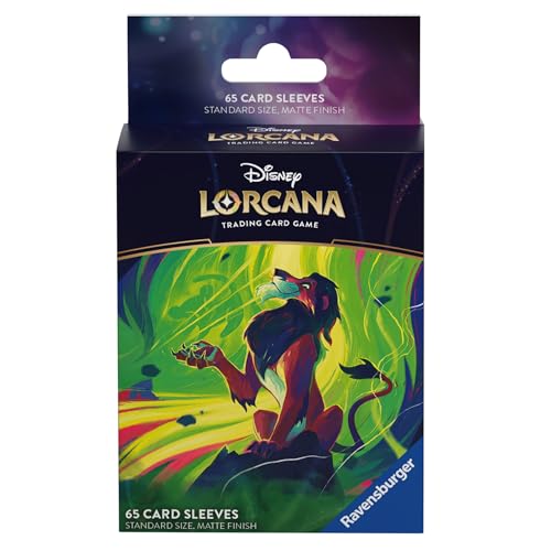 Disney Lorcana Trading Card Game: Azurblaues Meer - Kartenhüllen Scar von Ravensburger