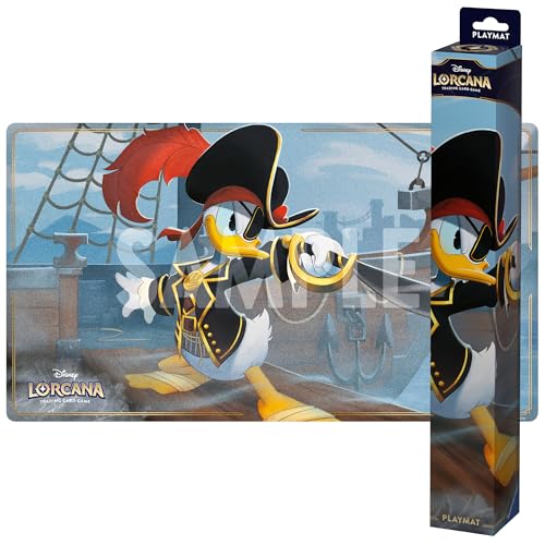 Disney Lorcana Trading Card Game: Azurblaues Meer - Spielmatte Donald Duck von Ravensburger