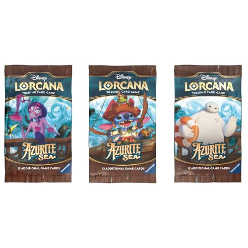 Disney Lorcana Trading Card Game: Azurite Sea - Booster (Englisch) von Ravensburger