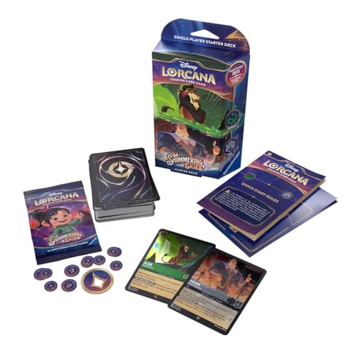 Disney Lorcana Trading Card Game: Set 5 - Starter Deck A (Englisch) von Ravensburger