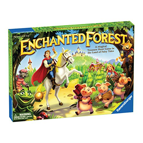 Ravensburger Enchanted Forest Classic Family Board Game for Kids Age 4 Years and Up - 2 to 4 Players - Magical Treasure Hunt von Ravensburger