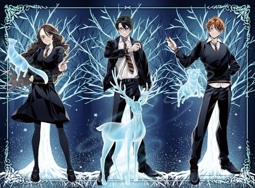 Ravensburger Puzzle 12001509 - Glowing Patronus - 500 Teile Glow in The Dark Puzzle für Erwachsene und Kinder ab 12 Jahren Ravensburger Puzzle 12001509 - Glowing Patronus - 500 Teile Glow in The Dark Puzzle für Erwachsene und Kinder ab 12 Jahren von Ravensburger