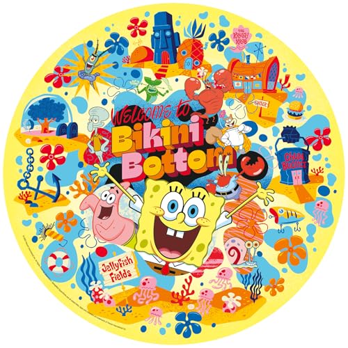Ravensburger Puzzle 12001657 - Spongebob- 500 Teile Rundpuzzle für Erwachsene und Kinder ab 14 Jahren Ravensburger Puzzle 12001657 - Spongebob- 500 Teile Rundpuzzle für Erwachsene und Kinder ab 14 Jahren von Ravensburger