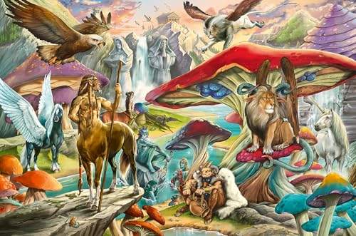 Ravensburger Puzzle 12001421 - Mushrooms & Myths - 5000 Teile Puzzle mit Fabelwesen für Fantasy-Fans ab 14 Jahren Ravensburger Puzzle 12001421 - Mushrooms & Myths - 5000 Teile Puzzle mit Fabelwesen für Fantasy-Fans ab 14 Jahren von Ravensburger