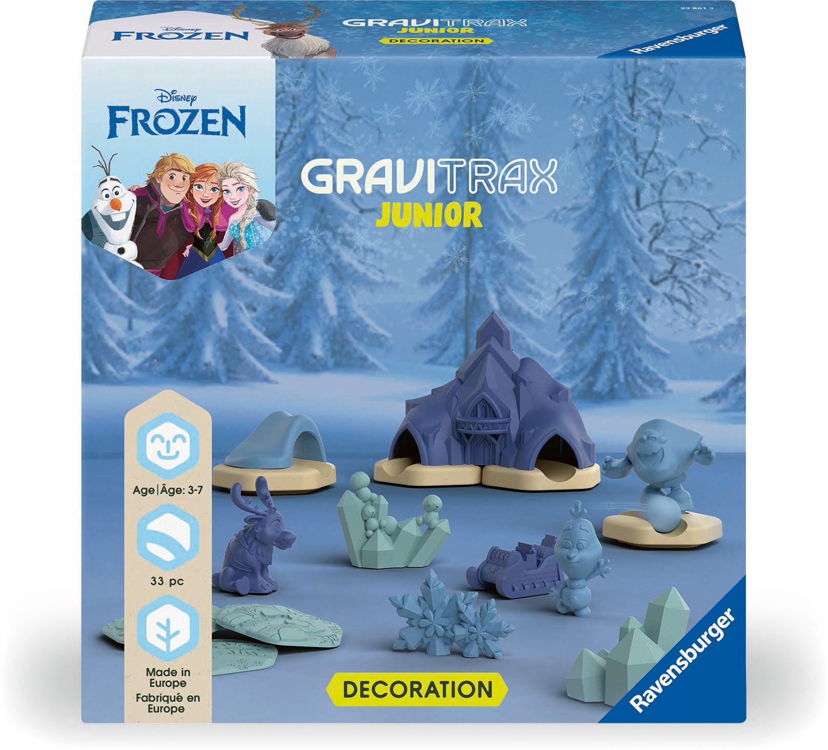 GraviTrax Disney Frozen Junior Extension Kugelbahnset von Ravensburger