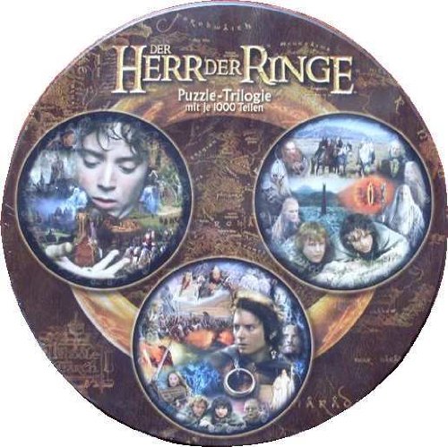 Herr der Ringe - Puzzle Trilogie mit je 1000 Teilen von Ravensburger