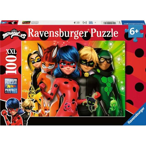 Kinderpuzzle 100 XXL Teile - Ladybug en Mission Kinderpuzzle 100 XXL Teile - Ladybug en Mission von Ravensburger