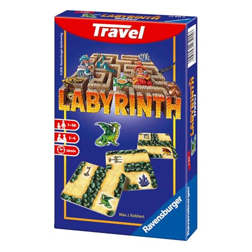 Ravensburger 234158 - Labyrinth Travel, Brettspiel von Ravensburger