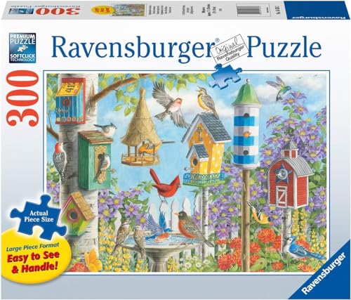 MELARQT Ravensburger 16436 - Home Tweet Home - 300 Teile große Teile Puzzle für Erwachsene - Jedes Stück ist einzigartig, Softclick Technologie sorgt dafür, DASS Teile perfekt miteinander passen von Ravensburger