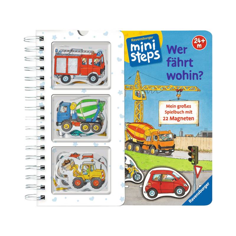 Ravensburger Ministeps Pappbilderbuch Wer fährt wohin? von Ravensburger