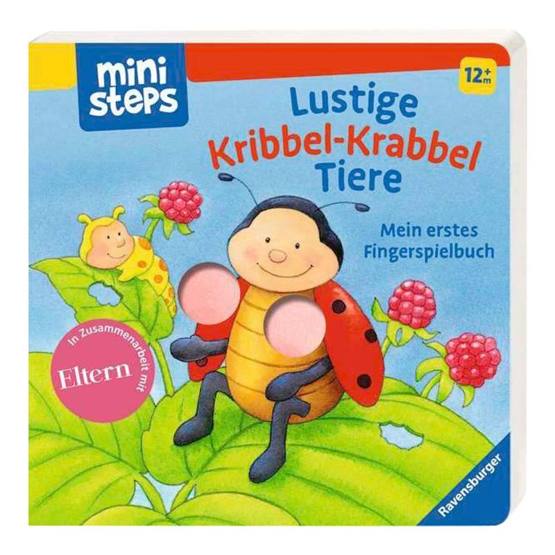 Ravensburger Ministeps Pappbilderbuch Lustige Kribbel-Krabbel Tiere von Ravensburger