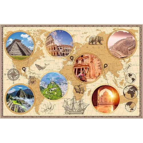 Nathan 12001548 Puzzle 3000 Teile – Wunder der modernen Welt – Erwachsene und Kinder ab 14 Jahren – Premium-Puzzle – perfekte Integration – Escape Collection Nathan 12001548 Puzzle 3000 Teile – Wunder der modernen Welt – Erwachsene und Kinder ab 14 Jahren – Premium-Puzzle – perfekte Integration – Escape Collection von Ravensburger
