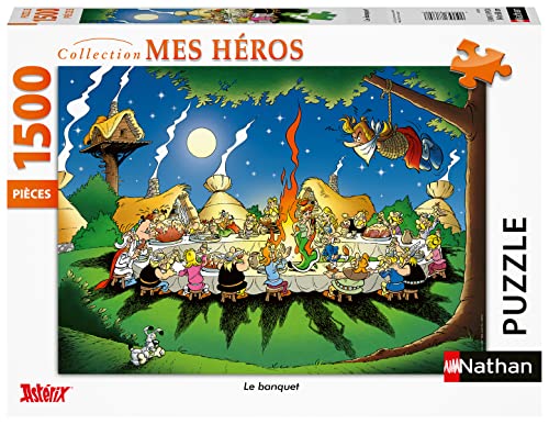 Nathan – 87737 Classic – Puzzle – 1500 Teile – Asterix Bankett Nathan – 87737 Classic – Puzzle – 1500 Teile – Asterix Bankett von NATHAN