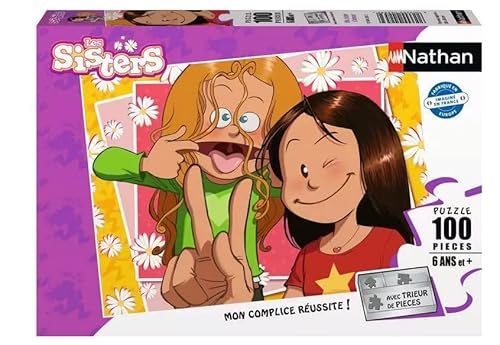 Nathan – Kinderpuzzle – 100 Teile – Meine Liebesschwester/die Schwestern – Mädchen oder Jungen ab 6 Jahren – hochwertiges Puzzle – Dicker und robuster Karton – Die Schwestern – 12004253 Nathan – Kinderpuzzle – 100 Teile – Meine Liebesschwester/die Schwestern – Mädchen oder Jungen ab 6 Jahren – hochwertiges Puzzle – Dicker und robuster Karton – Die Schwestern – 12004253 von Ravensburger